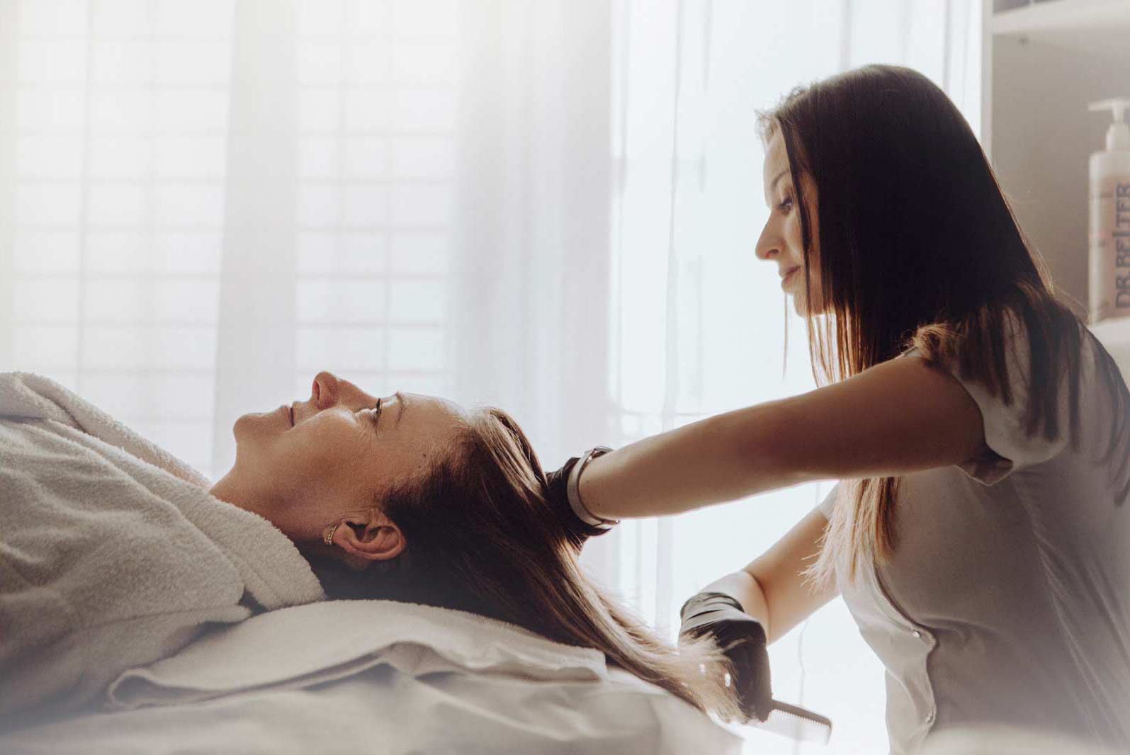 infuzja tlenowa włosy. Konin salon piękności.