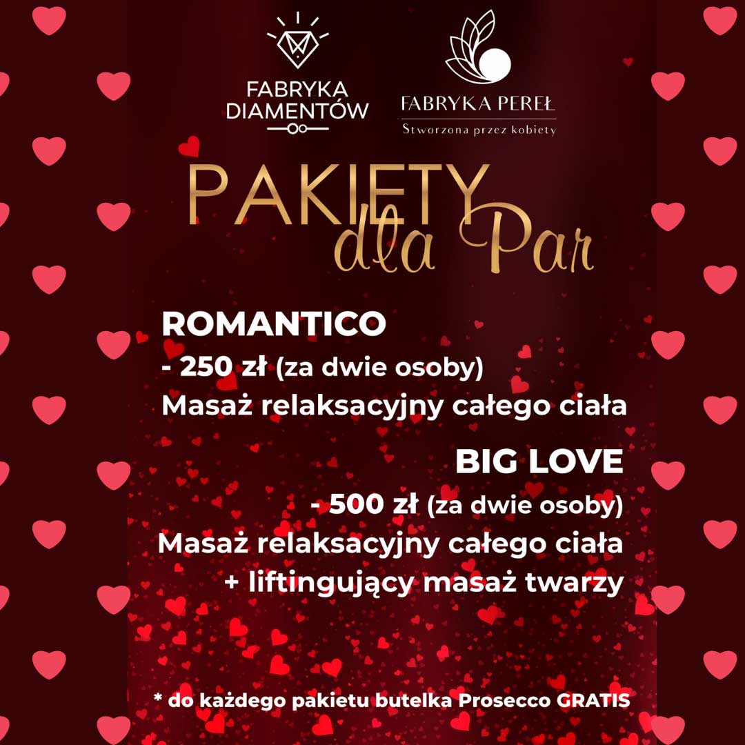 Walentynki, pakiety dla par w SPA Konin