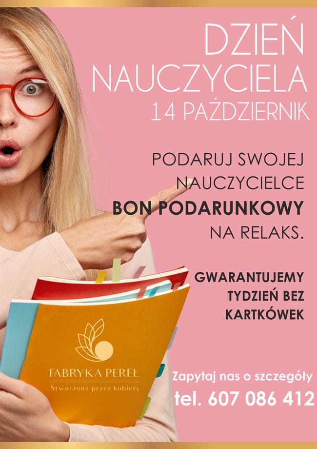 Dzień nauczyciela - spa