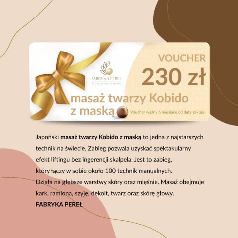 Masaż twarzy Kobido z maską